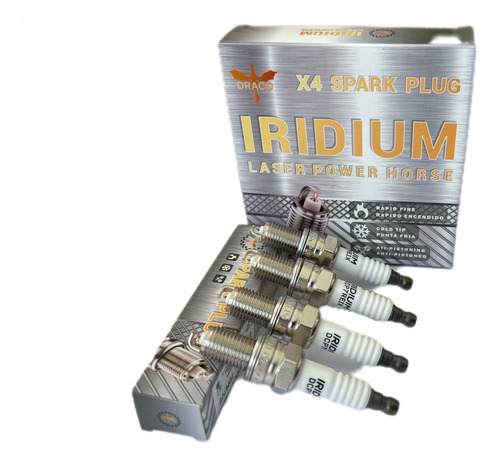 Pack 4 Bujias Iridium Premium Laser Para Changan