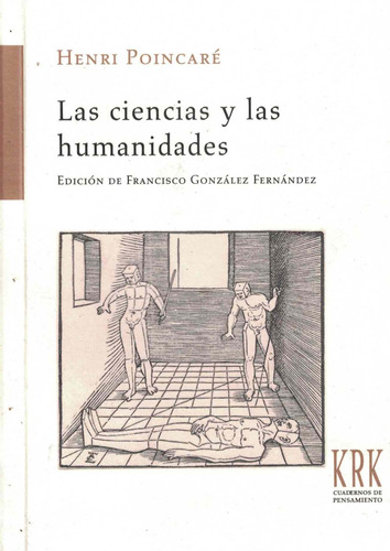 Libro Las Ciencias Y Las Humanidades - Poincare, Henri