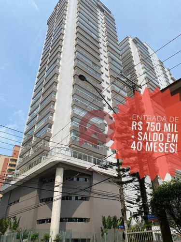 Imagem 1 de 30 de Apartamento Com 4 Dormitórios À Venda, 213 M² Por R$ 1.850.000 - Canto Do Forte - Praia Grande/sp - Ap3173