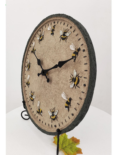 Reloj Al Aire Libre Práctico Reloj De Jardín Redondo Para