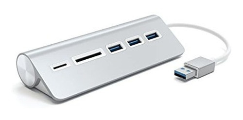 Satechi Aluminio Usb 3.0 hub & Lector De Tarjetas