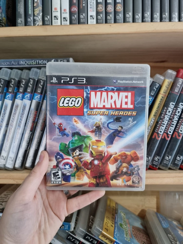 Lego Marvel Super Heroes  Ps3 Físico Usado