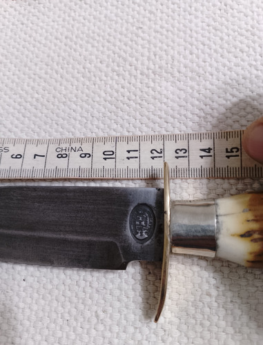 Cuchillo Juca Bowie Caza Marrón Claro (Usado)
