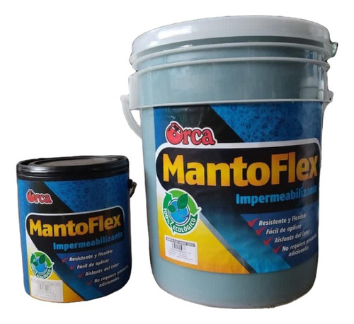 Pintura Elastomérica E Impermeabilizante Manto Flex