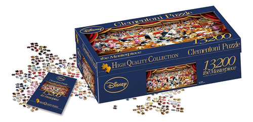 Clementoni - Puzzle 13200 Piezas Orquesta Disney, Puzzle