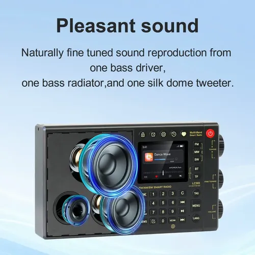 インターネットラジオ　CHOYONG LC90 Choyong Lc90 Internet Radio Global Multi-band Wifi/4g | MercadoLivre