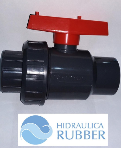 Imagen 3 de 7 de Válvula Uniblock Vasser D50 X3 Unidades Hidráulica Rubber