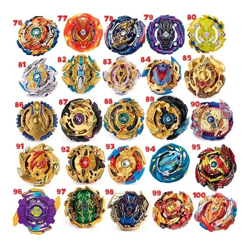 Beyblade Mais Forte Do Mundo Dourado