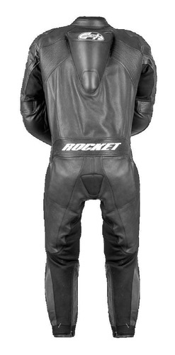 Traje De Piel Para Moto Joe Rocket Speedmaster 1 Negro 1pza