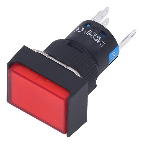 Pulsador Momentáneo Rectangular De 12 V Con Cierre Automátic