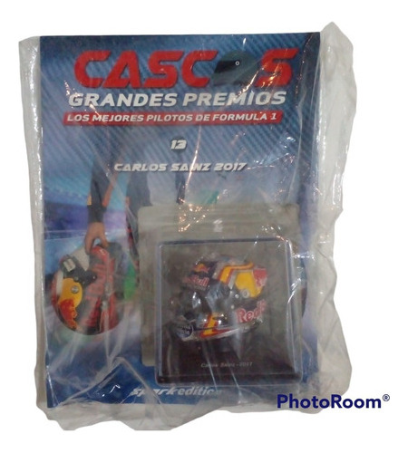 Colección Cascos De Formula 1. Nº13 - Carlos Sainz Tororosso