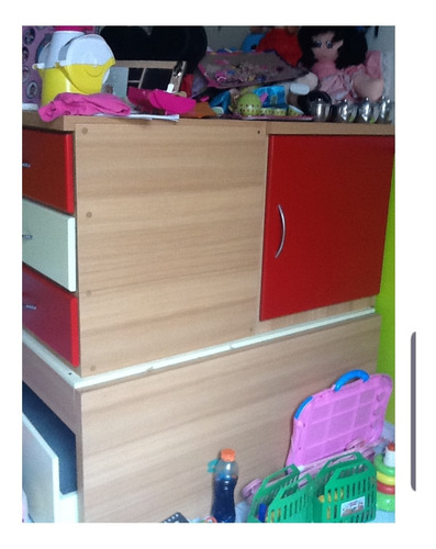 Imagen 3 de 4 de Juego De Cuarto Cama Cuna Cama Doble