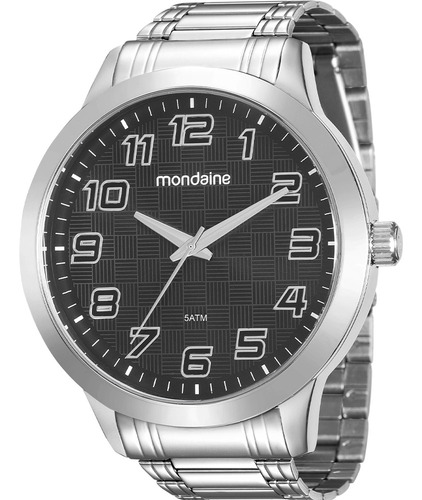 Relógio Masculino Mondaine Prata 99143g0mvne6