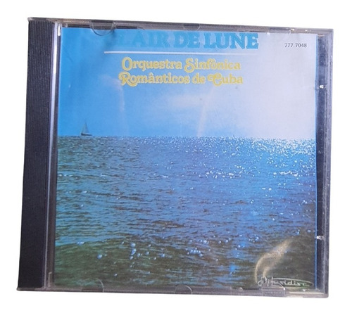 Cd Orquestra Sinfônica Românticos De Cuba - Clair De Lune