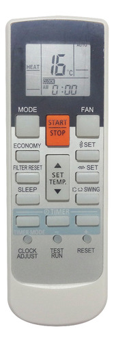 Controle Remoto Ar Cond Compatível Fujitsu Ar-rae1e Ar-rae7e