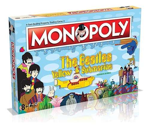 Juego De Mesa  Monopoly Yellow Submarine  De The Beatles