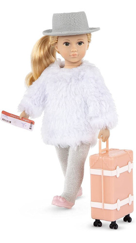 Imagen 1 de 4 de Muñeca Coleccionable Lori Leighton Y Accesorios De Viaje