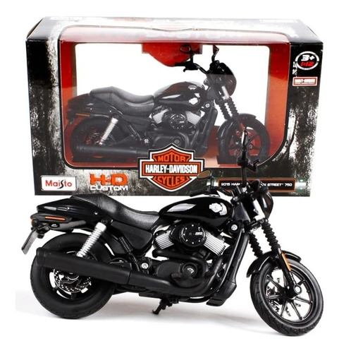 Harley Davidson Street 750 Escala Coleccionable 1:12 Maisto