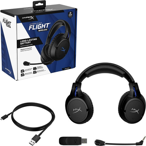 Imagen 8 de 10 de Auricular Hyperx Cloud Flight Wireless Ps4/ps5