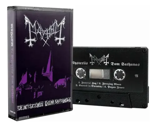 Mayhem De Mysteriis Dom Sathanas Cassette Nuevo Musicovinyl
