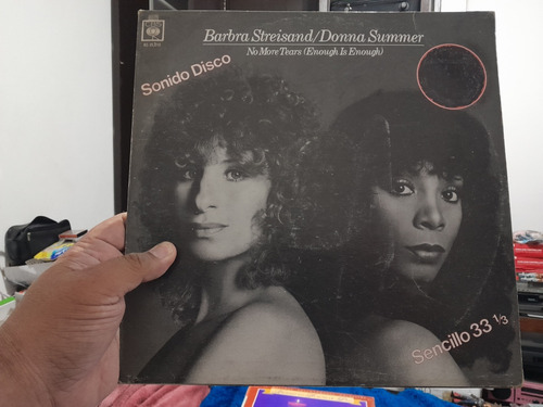 Lp Barbra Streisand/donna Summer No More T Acetato,long,play