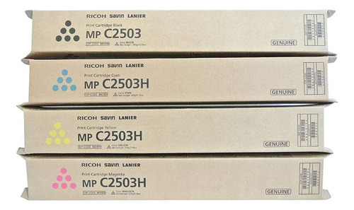 Toner Ricoh Mp C2503 C2504 C2003 C2004 Cada Color Tinta Amarillo