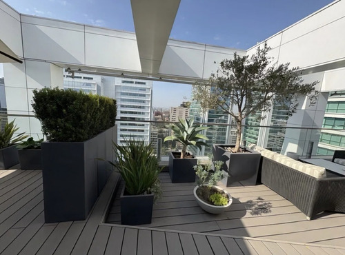 Amoblada Con Terraza Gran Vista !!!!!!!!!!!!!!!!!!!!!!!!!!!