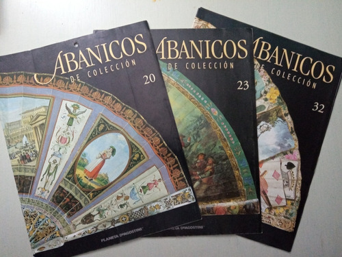 Abanicos De Colección Pack X 6 Fascículos 20 23 32 33 34 35