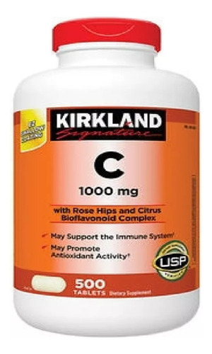 Vitamina C 1000mg 500 Tabs