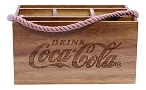 Mantel Cc330 Coca-cola De Madera De Acacia Con Mango De