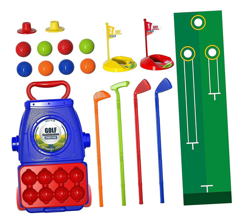 Palos De Golf Para Niños, Juego De Juguetes De Estilo A