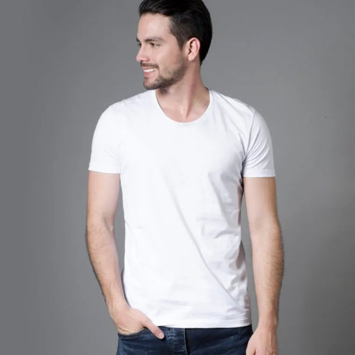 Camiseta Adulto Blanco Unicolor Aritex 