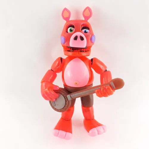 Figura Juguete Mu eco Freddy Fazbear Pizza Pigpatch Cerdito