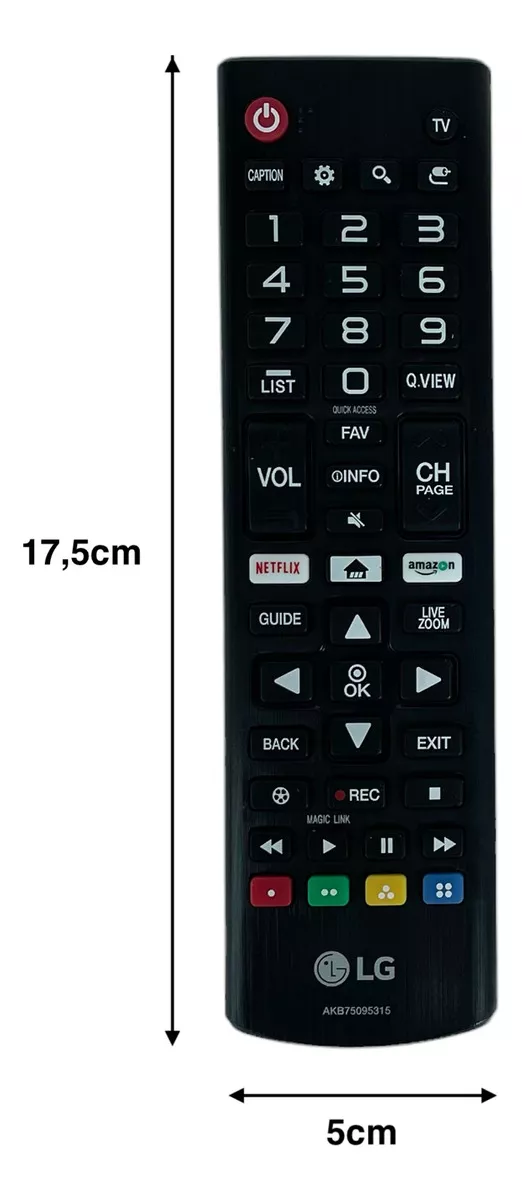 Tercera imagen para búsqueda de control lg smart tv