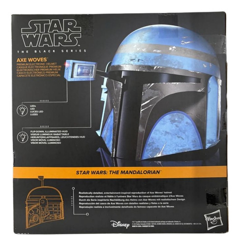 Casco Electrónico Axe Woves Star Wars The Black Series