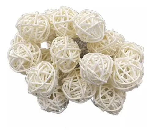 comprar Tira Led Guirnalda Bolas De Ratán Luz Calida 1.5 Mt Ltf Shop