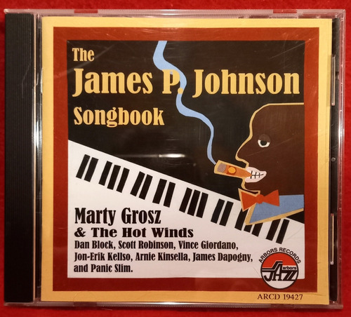 Marty Grosz The James P Johnson Song Cd Hot Jazz, Usa. 