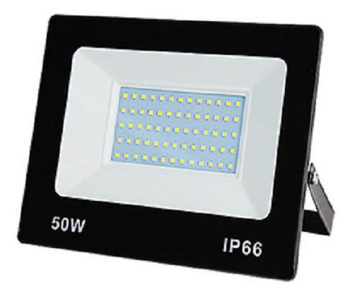 Reflector Led 50w Multivoltaje 6500k Ip66 Exterior-interior