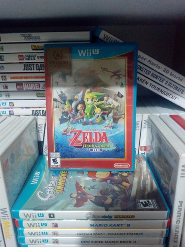 Juego Para Wiiu The Legend Of Zelda Windwaker Leyenda Zelda
