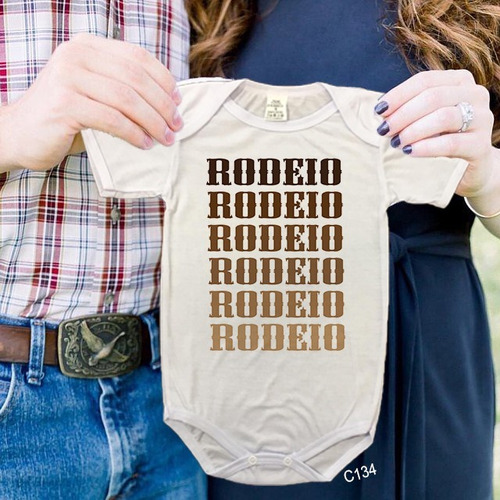 Body De Bebês Amor Por Rodeio Imagem Country