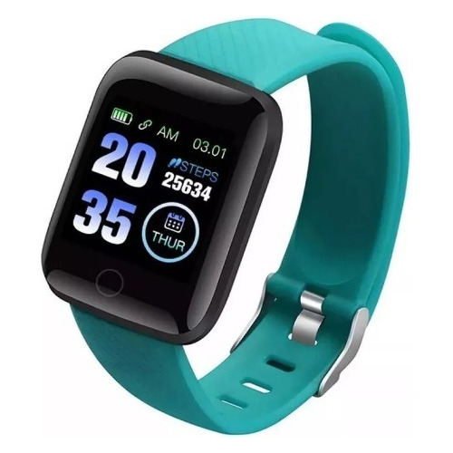 Reloj Inteligente Smartwatch 116 Plus Pulso Cardiaco Fitness