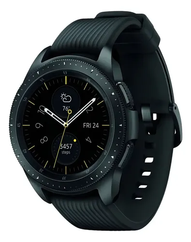 その他 SAMSUNG GALAXY WATCH 42MM MIDNIGHT BLACK Samsung Galaxy Watch (Bluetooth) tela de 1.2