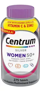 Vitaminas Americanas Centrum Silver Women 275 Pastillas