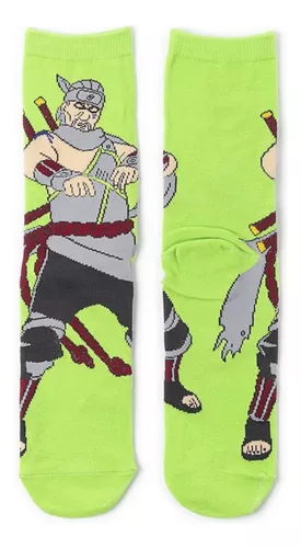 6 Pares De Desenhos Animados De Naruto, Meias E Desenhos Ani