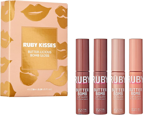 Ruby Kisses Brillo De Labios Butter Bomb Gloss Brillo De Lab