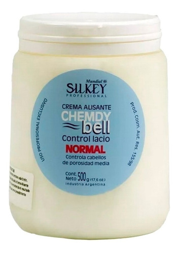 Crema Alisado Profesional Silkey Alisante Chemdy Bell X 500g