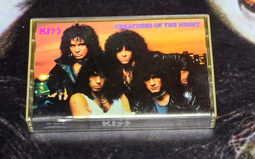 Kiss Cassette Creatures Of The Night Polygram Impecable 