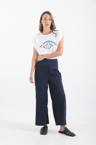 Remera Mujer Manga Corta Estampada Algodon Canchera Comoda