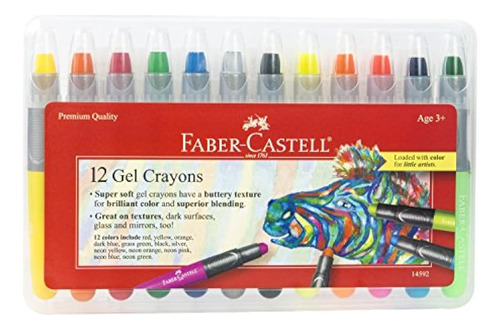 Fabercastell Crayones  Super Suave De Gel Para Color Brillan