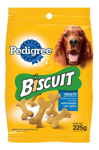 Pedigree Biscuit Snack Para Perro Adulto 225 G